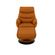 14 Poltrona de Massagem Montana Rivatti Estofado PU Marrom Base Madeira c_ Apoio para Pes c_ Controle